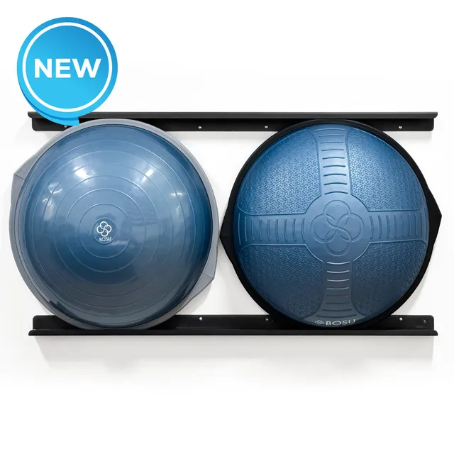 bosu-double-storage-balance-trainer-wall-bracket-support-mural-acier image 1