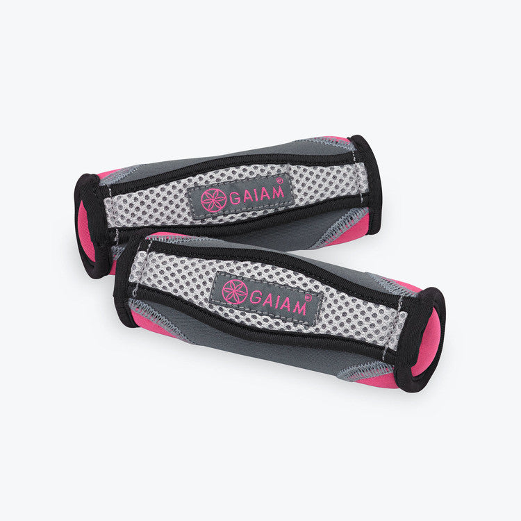 gaiam-walking-weights-poids-de-marche-sable-2-lb-et-4-lb image 2