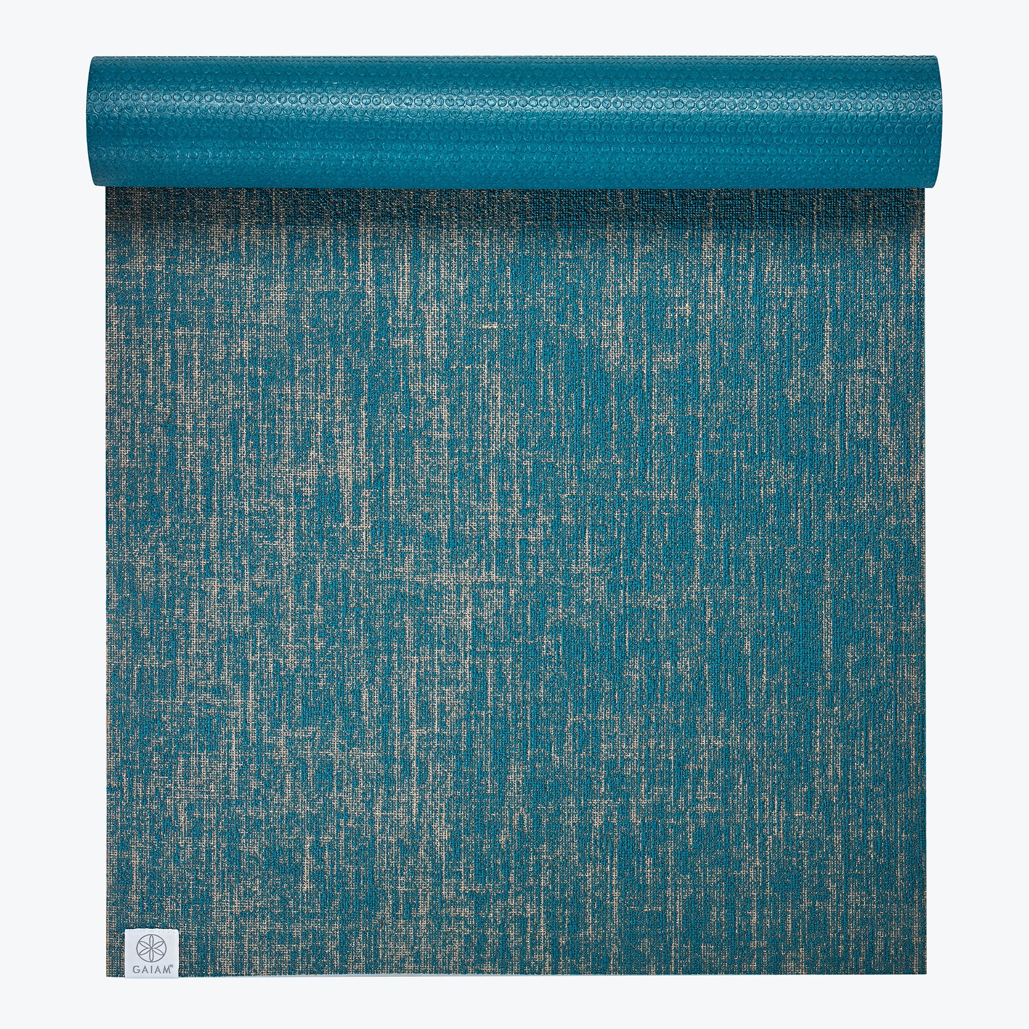 gaiam-performance-jute-yoga-mat-5mm-tapis-jute-naturel image 1