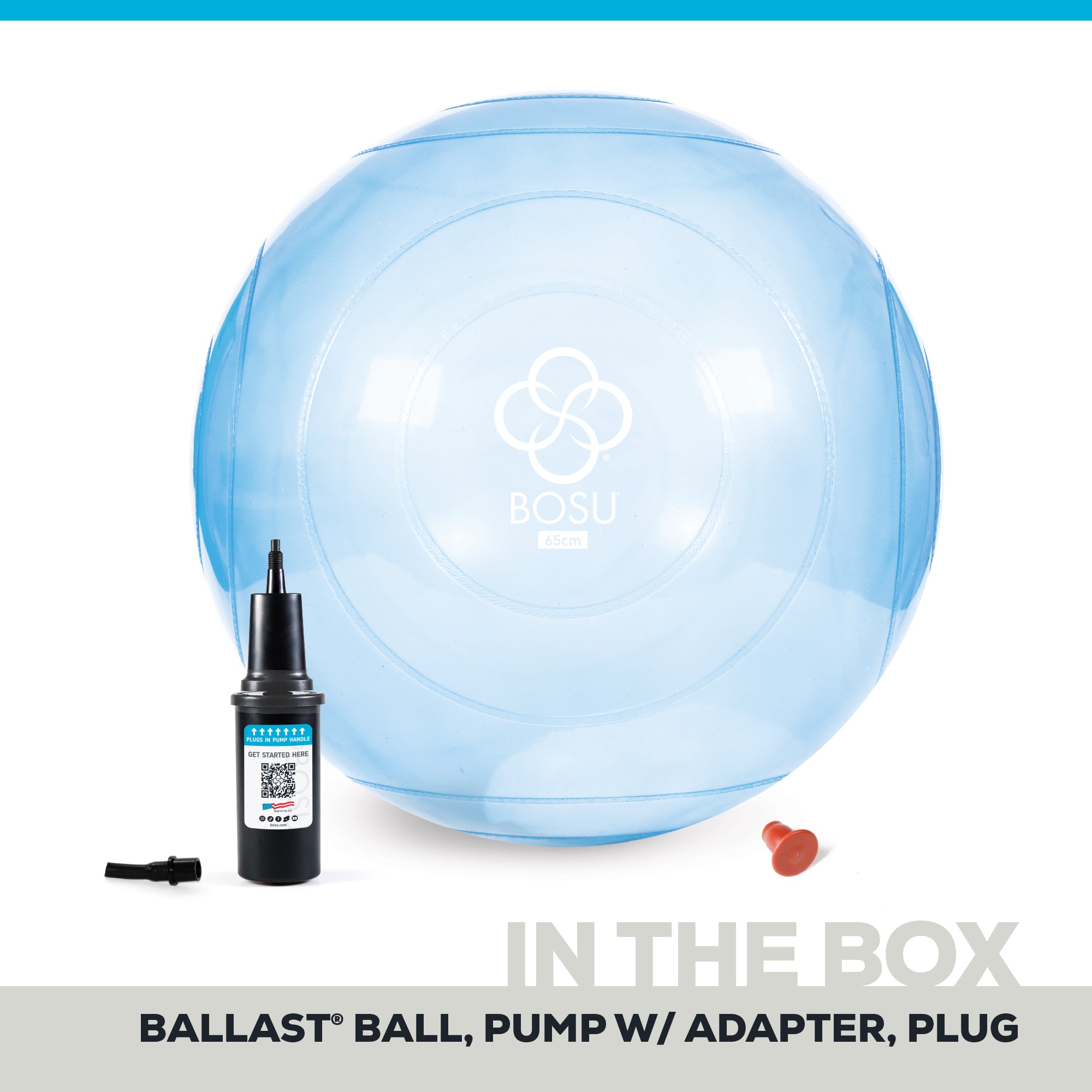 bosu-ballast-ball-65-cm-ballon-d-exercice-lest image 4