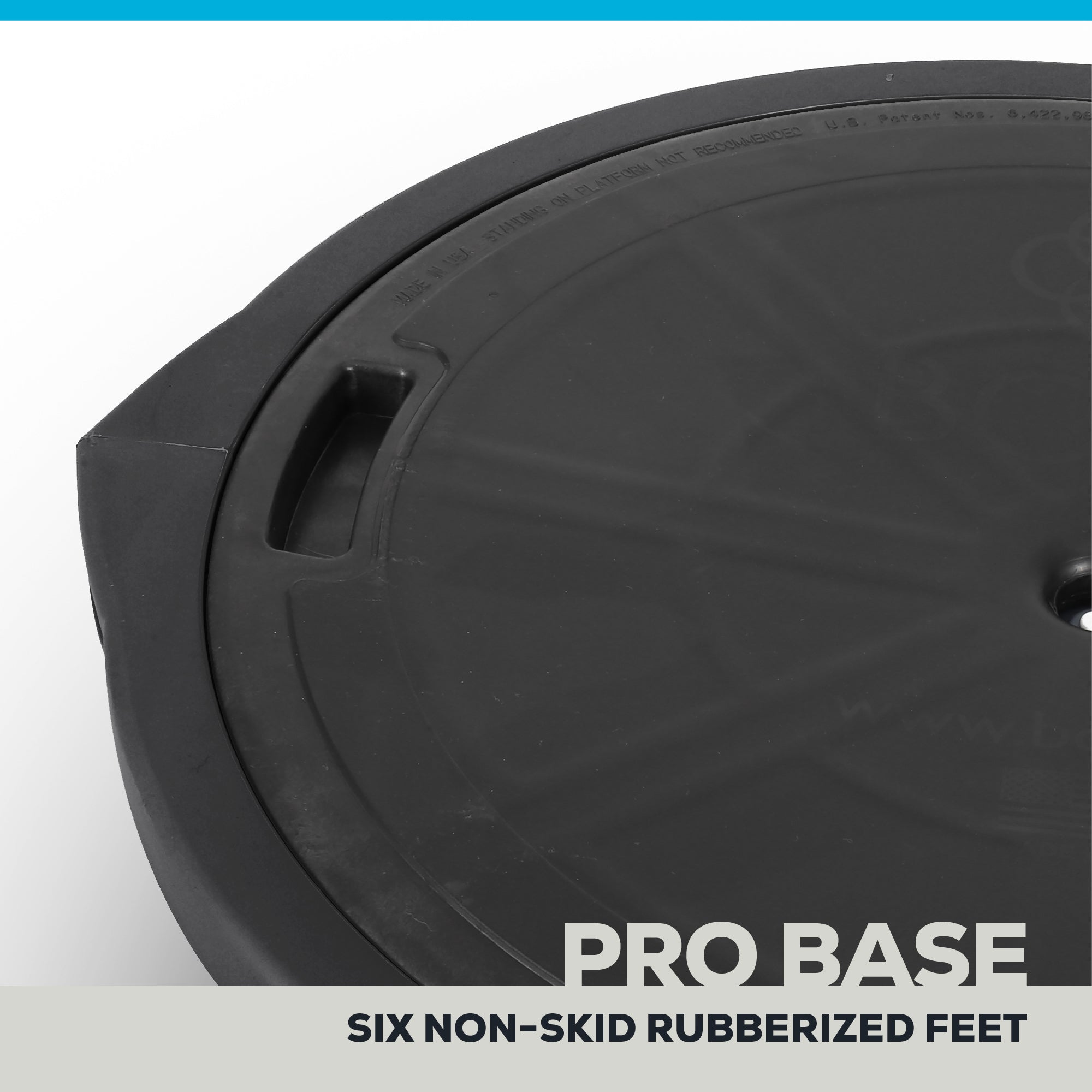 bosu-pro-balance-trainer-noir-mat-plateau-d-quilibre-pro image 6