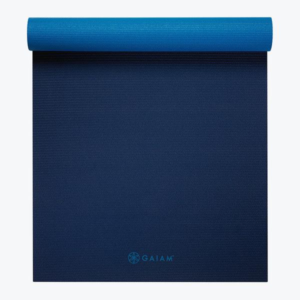 gaiam-premium-2-color-yoga-mat-6mm-tapis-long-et-large image 1