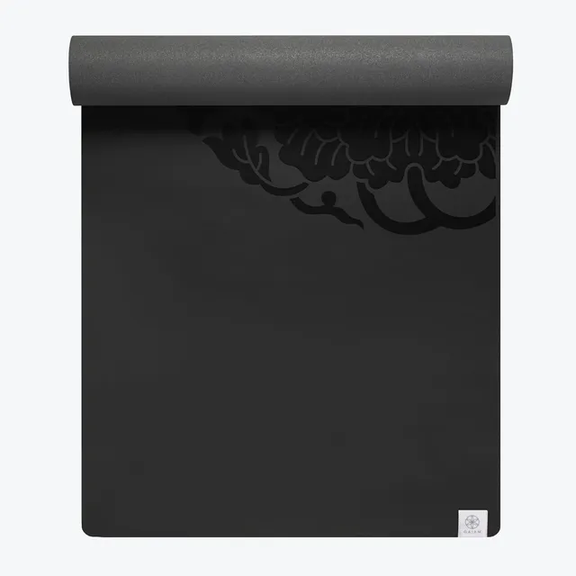 gaiam-performance-dry-grip-yoga-mat-xl-5mm-tapis-extra-long-et-large image 1