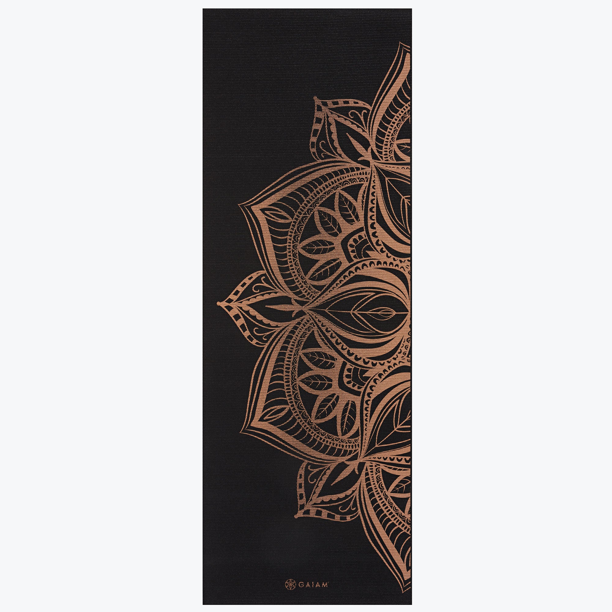 gaiam-premium-reversible-marbled-bronze-medallion-tapis-de-yoga-6-mm image 2