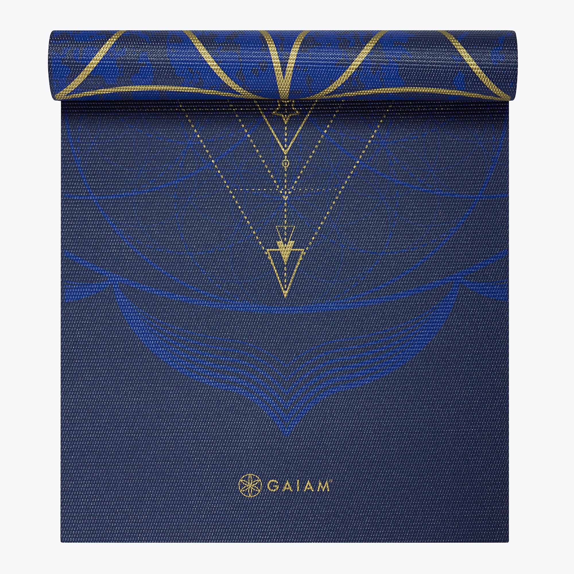 gaiam-reversible-metallic-sun-moon-tapis-de-yoga-6mm image 1