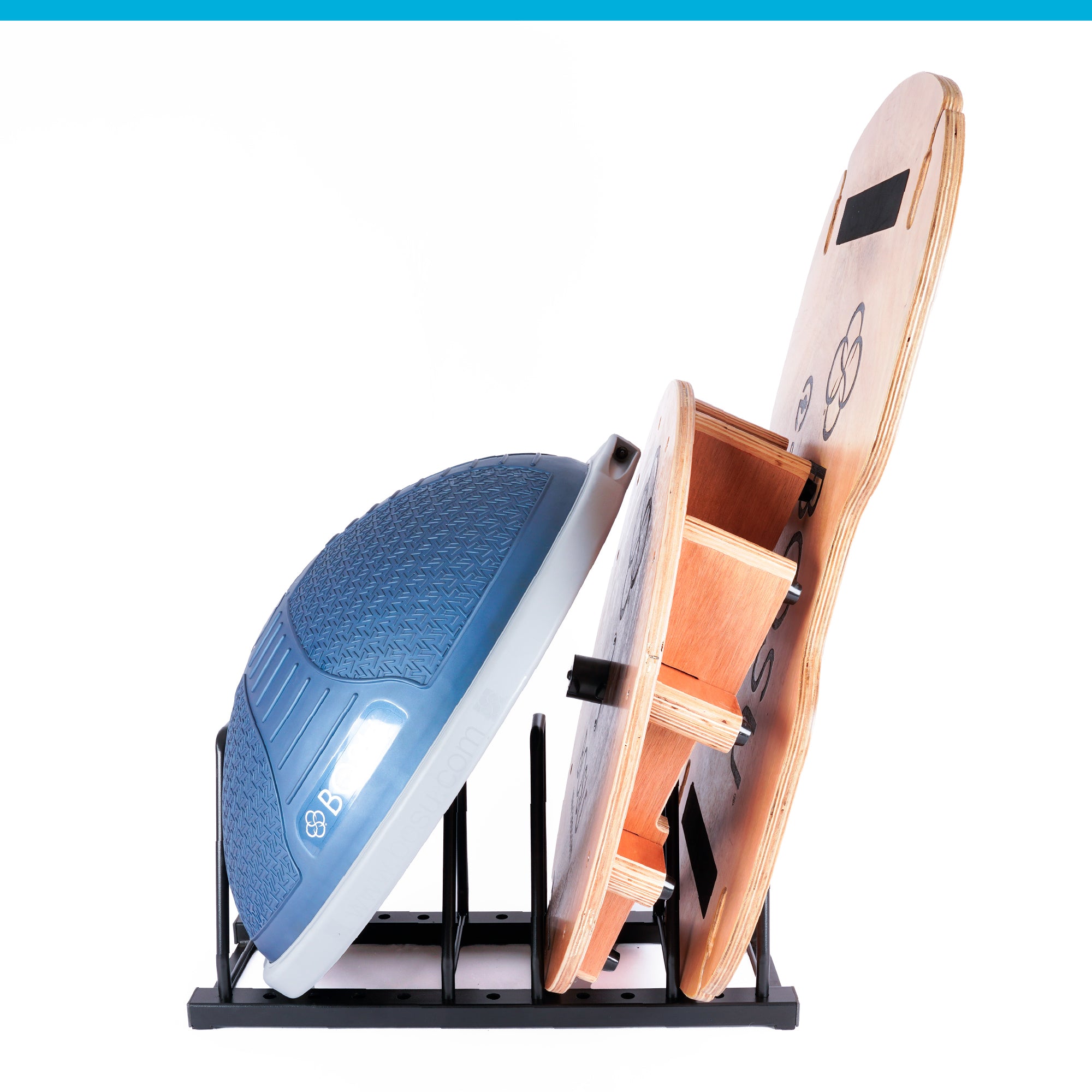 bosu-universal-storage-rack-rangement-balance-trainer image 7